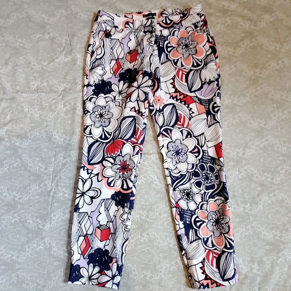 Express Crop 'Columnist' pant